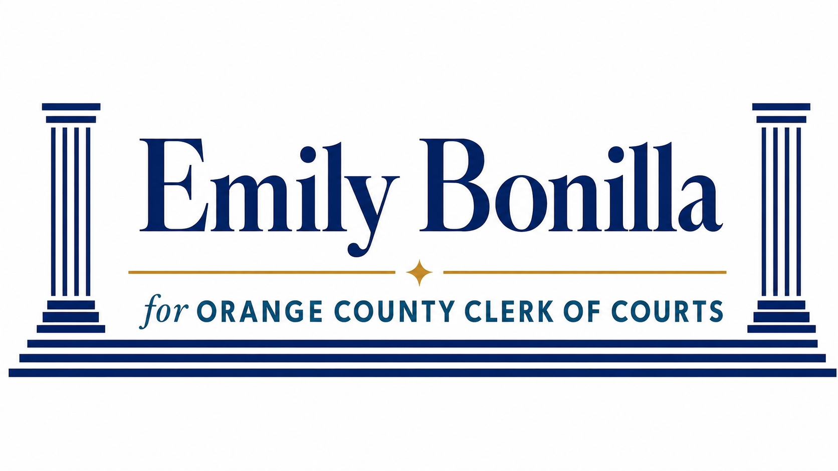 Emily Bonilla for Clerk of Courts Logo